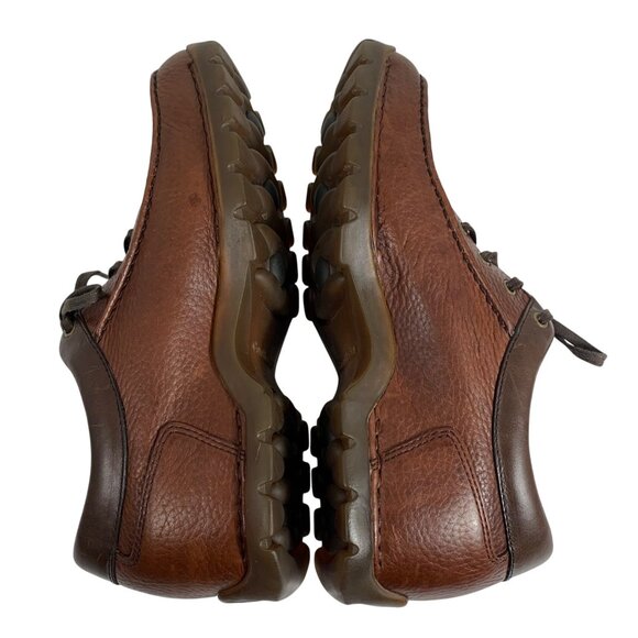 Cole Haan Country Mens Brown Leather Lace-Up Casual Moc Toe Loafer Shoes Size 9M - Picture 7 of 12